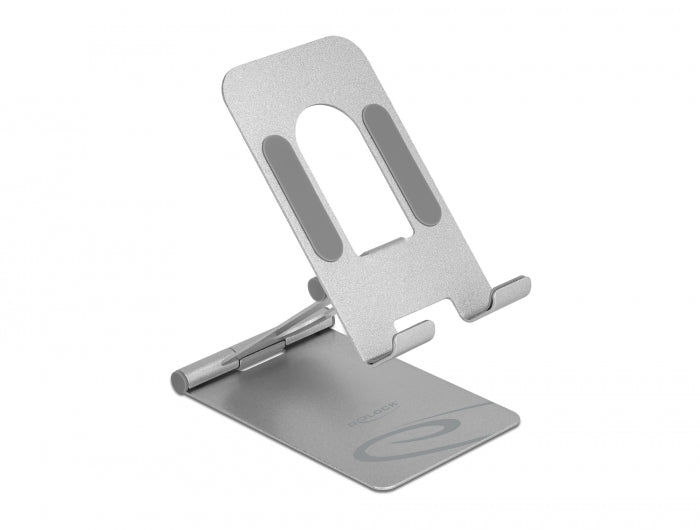 Delock Smartphone Standhalterung verstellbar Aluminium (122 g)