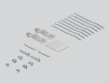 Delock Keystone Patchpanel 8 Port schwarz