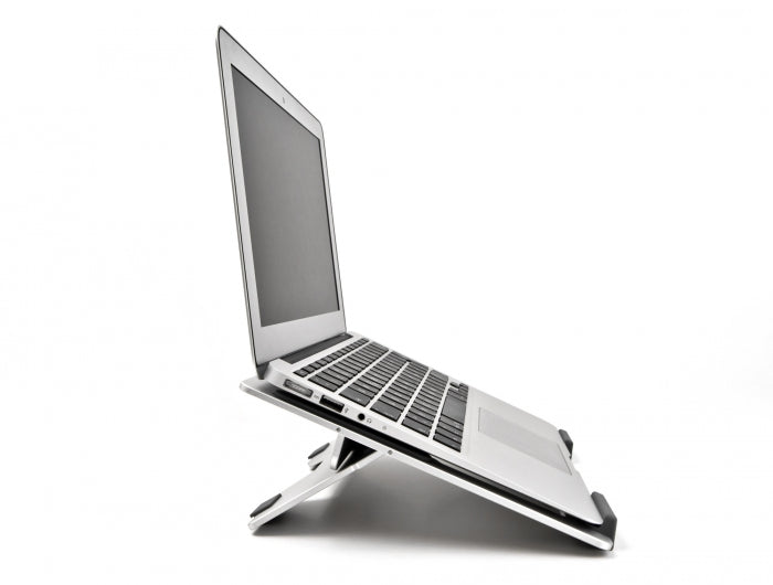 Delock Tablet und Notebook Standhalterung ideal für Reisen