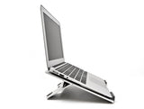 Delock Tablet und Notebook Standhalterung ideal für Reisen