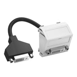 BETTERMANN Einsatz DVI 1f rws Klemmbef MTS-DVI F RW1 m.Beschr.Feld