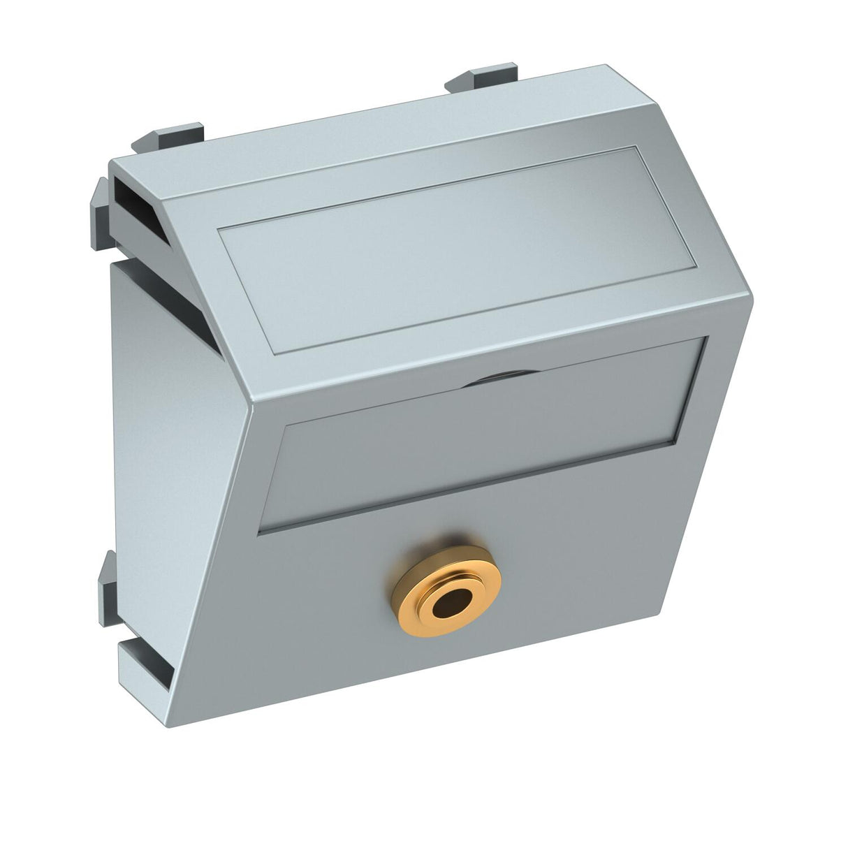 BETTERMANN Gehäuse Klinke 1f alu MTS-MK L AL1 Klemmbef m.Beschr.Feld