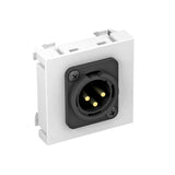 BETTERMANN Einsatz XLR 1f rws Klemmbef MTG-X3M S RW1 ohne Beschriftungsfeld