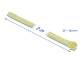 Delock Geflechtschlauch aus Aramid Fasern 2 m x 15 mm