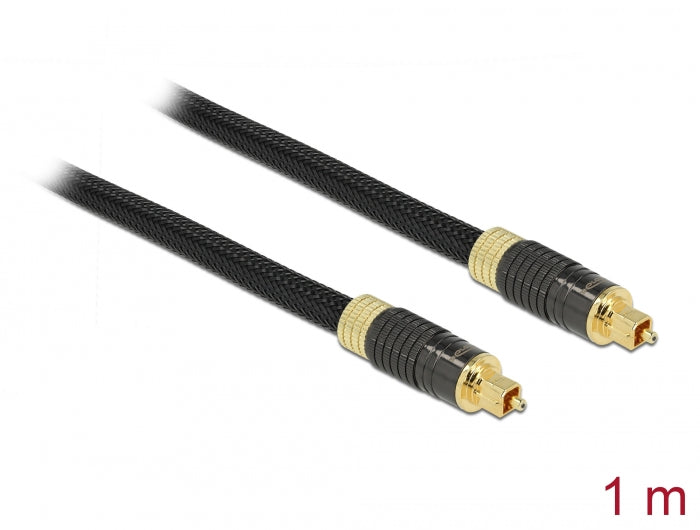 Delock TOSLINK Kabel Standard Stecker - Stecker 1 m