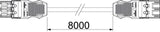 BETTERMANN Systemverbindung 3p H05Z1Z1-F VL-WIN 3P2.5H8SW 2,5qmm L8000mm sw