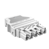 BETTERMANN Gerätestecker 5p ger 250V 25A ST-WIN 5P W Einb/steck 4qmm hfr