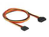 Delock Verlängerungskabel Power SATA 15 Pin Stecker > SATA 15 Pin Buchse 100 cm