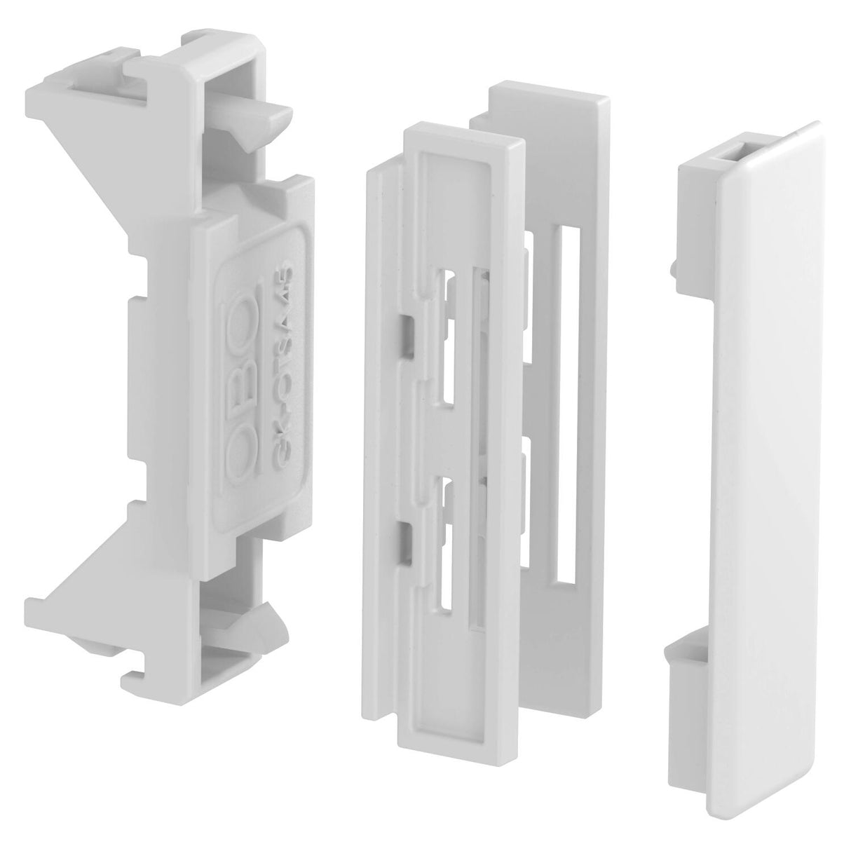 BETTERMANN Stoßabdeckung GEB-K Kst rws GK-OTSA45RW aufrast unbeh RAL9010 hfr