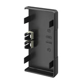 BETTERMANN Endstück GEB-K 106x56mm Kst GK-E53100SW li/re tief-sw RAL9005 hfr