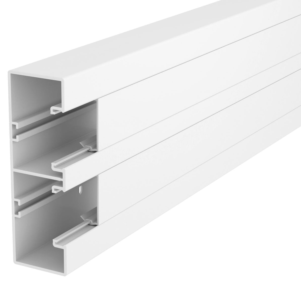 BETTERMANN Geräteeinbaukanal Kst rws GK-53165RW 165x53mm RAL9010 unbeh