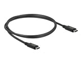 Delock USB4™ 40 Gbps Kabel koaxial 0,8 m