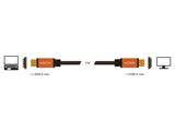 Delock High Speed HDMI Kabel 48 Gbps 8K 60 Hz 3 m