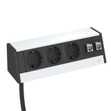 BETTERMANN Steckdosenleiste 3/2f sw 3m DB-0B3 D3S2K IP20 1,5qmm