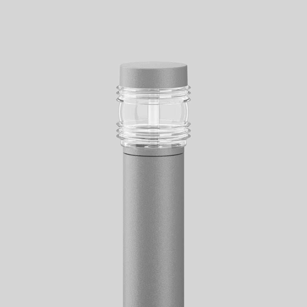 RZB LED-Pollerleuchte 10W IP65 3000K si MEGA GÜRTELLINSE 611884.004.76 490lm