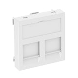 BETTERMANN Zentralplatte Mod-Jack 2f rws DTG-2F RW1 Schraubbef m.Staubschutz