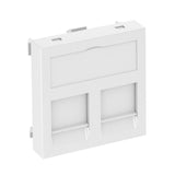 BETTERMANN Zentralplatte Mod-Jack 2f rws DTG-2EP RW1 Schraubbef m.Staubschutz
