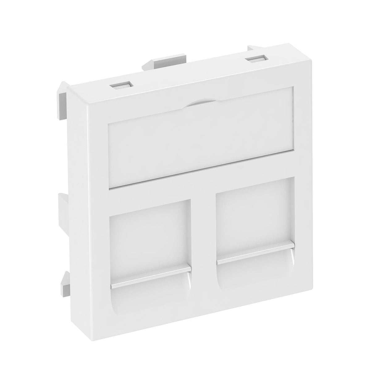 BETTERMANN Zentralplatte Mod-Jack 2f rws DTG-2RM RW1 Schraubbef m.Staubschutz
