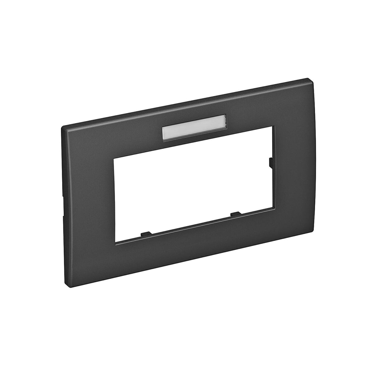 BETTERMANN Einbaurahmen 2f sw/gr mt BSF AR45-BF2 SWGR horiz Kst f.GEB-K