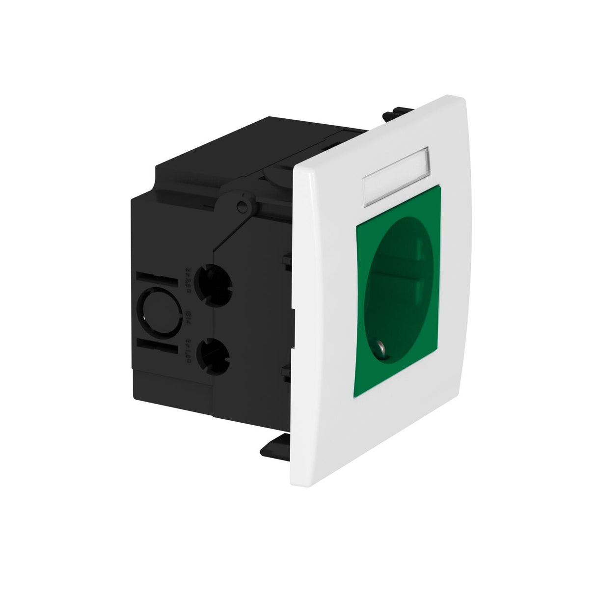 BETTERMANN Steckdose 1f gn mt GEB-K IP20 SDE-RW D0GN1B BSF