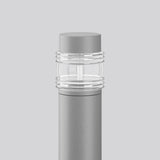 RZB LED-Pollerleuchte 18W IP65 4000K si MEGA GÜRTELLINSE 612374.004.1 940lm Alu