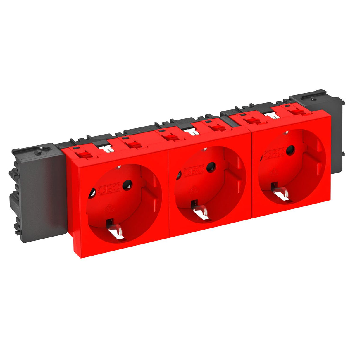 BETTERMANN Steckdose 3f rt mt GEB-K m.BS STD-D0C SRO3 IP20