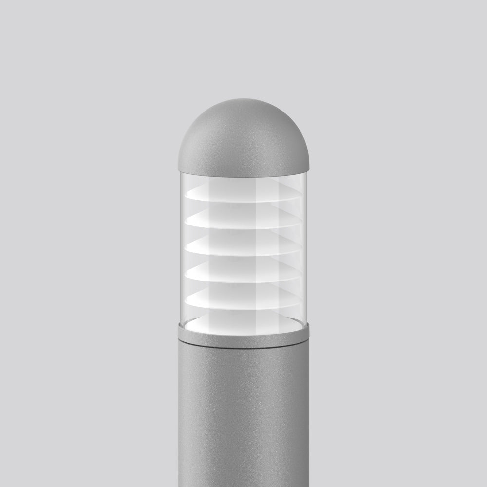 RZB LED-Pollerleuchte 18W IP65 3000K si MEGA TOWER 612114.004.76 1550lm Alu