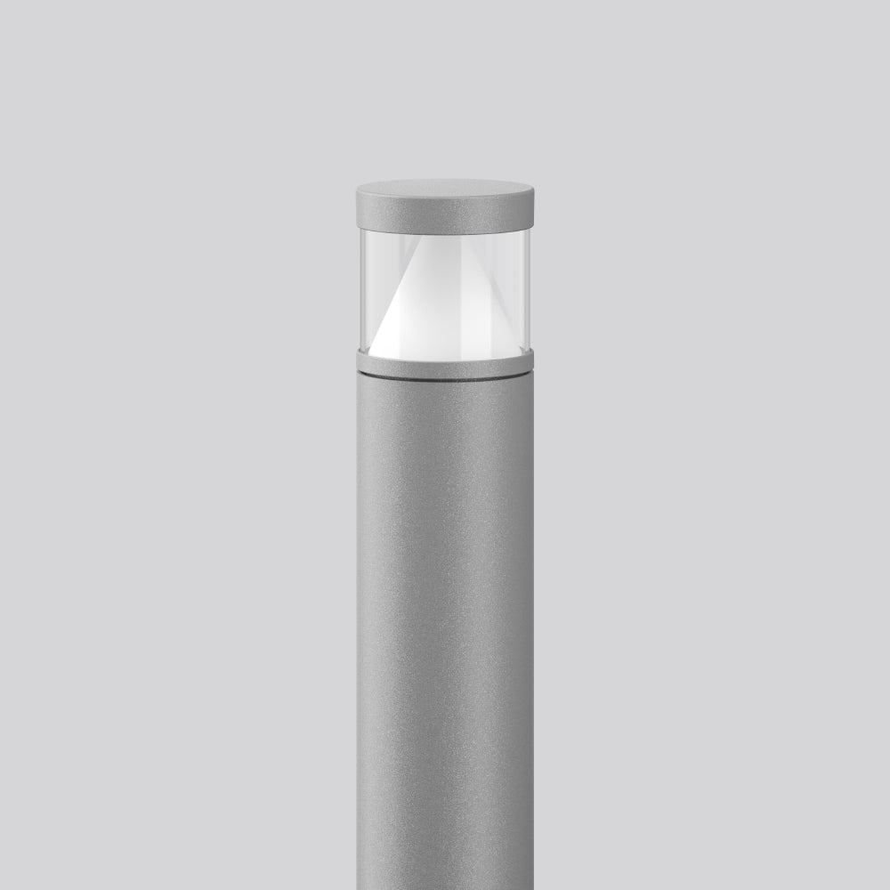 RZB LED-Pollerleuchte 10W IP65 4000K si MEGA CONE 612162.004.1.76 800lm Alu