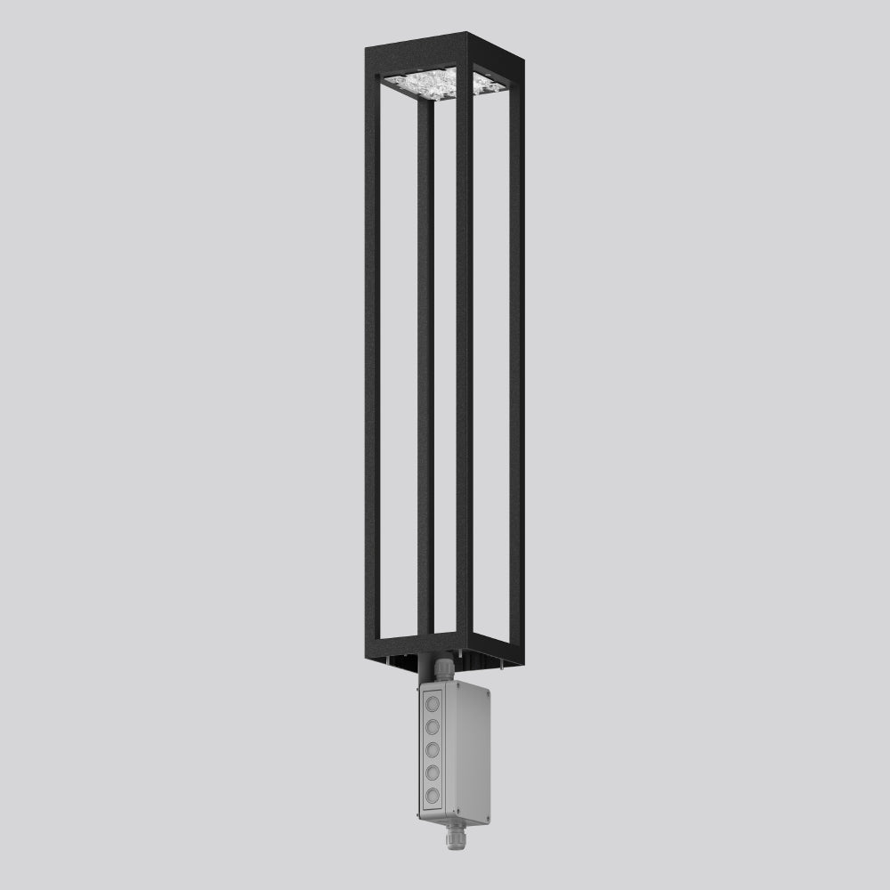 RZB LED-Wegeleuchte 37W IP65 3000K anth BOCARO 612350.0031.76 3750lm Alu Gl_tr