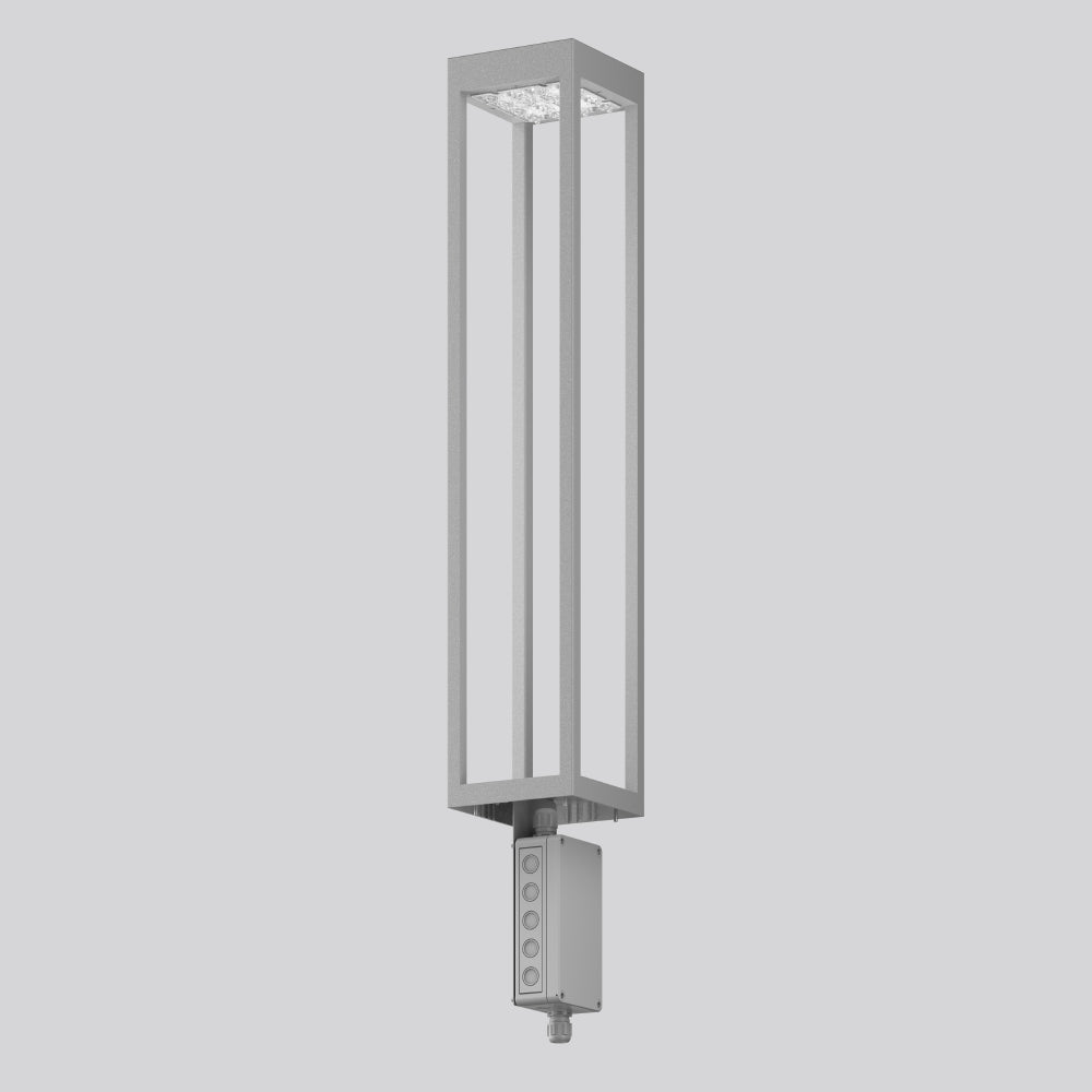 RZB LED-Wegeleuchte 37W IP65 4000K si BOCARO 612350.004.1.76 4000lm Alu Gl_tr