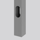 RZB Lichtmast 4,2m quadrat Alu BOCARO 612354.004 pulverbesch