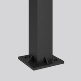 RZB Lichtmast 4,2m quadrat Alu BOCARO 612357.0031 pulverbesch