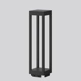RZB LED-Pollerleuchte 20W IP66 3000K Alu BOCARO 612381.0031 1550lm anth Gl_tr