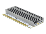 Delock PCI Express x16 (x4 / x8) Karte zu 1 x NVMe M.2 Key M mit LED Beleuchtung