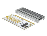 Delock PCI Express x16 (x4 / x8) Karte zu 1 x NVMe M.2 Key M mit LED Beleuchtung