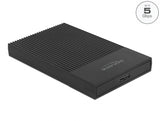 Delock Externes Gehäuse für 2.5″ SATA HDD / SSD mit SuperSpeed USB Typ Micro-B Buchse - werkzeugfrei