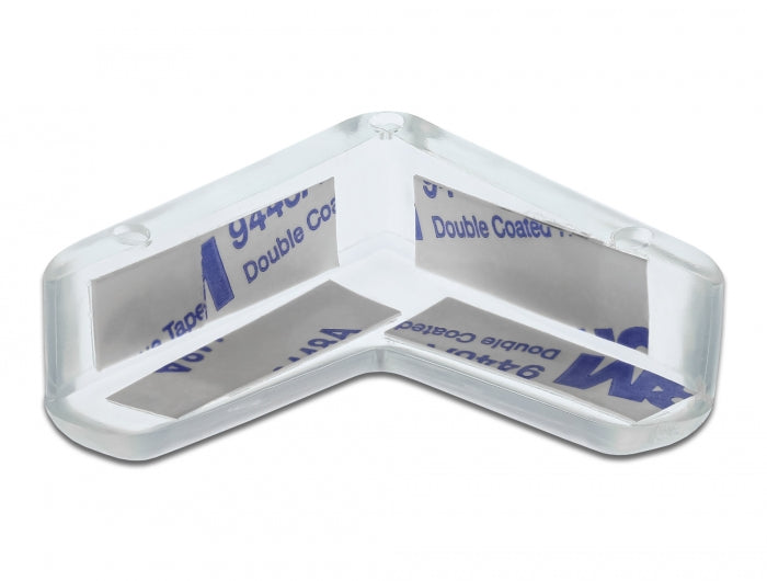 Delock Kantenschutz selbstklebend 40 x 40 x 13 mm transparent