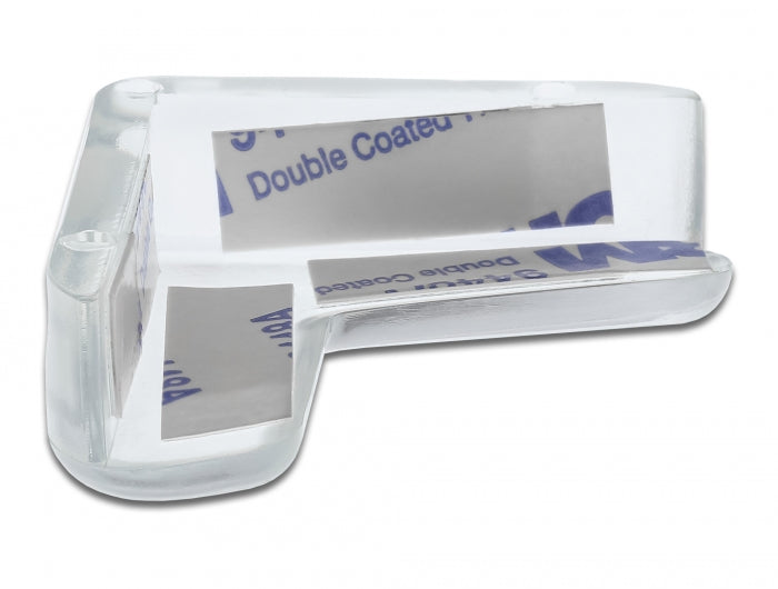 Delock Kantenschutz selbstklebend 40 x 40 x 13 mm transparent