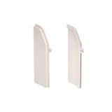 REHAU Abdeckung Rohreinführung 50x20mm SL GTSA5070 cws Kst ws RAL9001