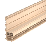 REHAU Sockelleistenkanal UT H40mm Kst ws RAUDUO RD 40105 natur 2trennw