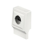 REHAU Geräteträger SL-K 1f rws 50x20mm SL ETler5070 rws m.Zentralsch
