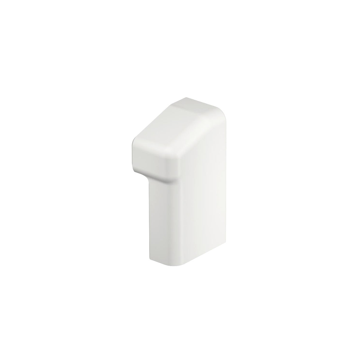 REHAU Endstück SL-K 50mm re rws RAL9010 SL-T SLT ESre2050 rws m.Teppichleist