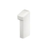 REHAU Endstück SL-K 70mm re rws RAL9010 SL-T SLT ESre2070 rws m.Teppichleist