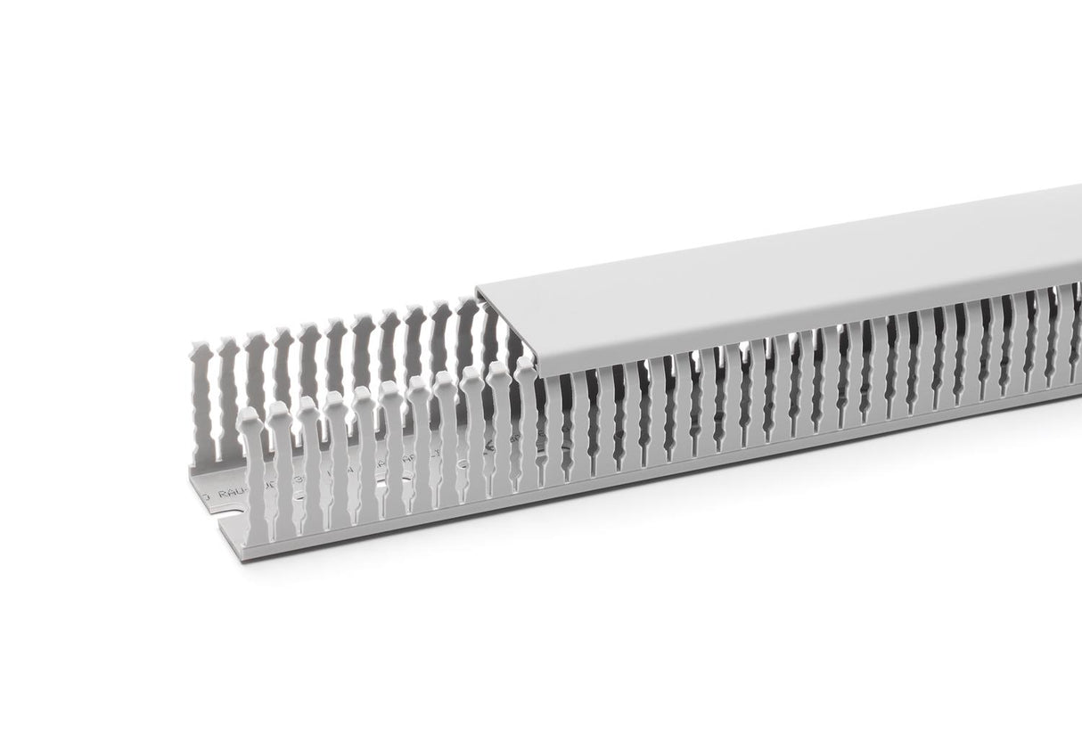 REHAU Verdrahtungskanal stgr m.OT Bodenl NU DIN NUDIN75100 sgr 75x100x2000mm