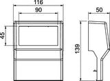 BETTERMANN Geräteträger SL-K 2f cws SL GT5070M45 cws 70x20mm Standard