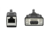 Delock Seriell RS-232/422/485 Adapter DB 9 Buchse zu RJ45 Buchse