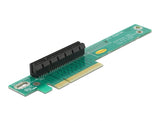 Delock Riser Karte PCI Express x8 > x8 90° links gewinkelt