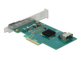 Delock PCI Express x4 Karte zu 4 x SATA 6 Gb/s RAID und HyperDuo - Low Profile Formfaktor