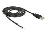 Delock USB 2.0 Anschlusskabel für 5 Pin Kameramodule V5 V51 1,5 m
