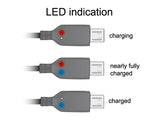 Delock USB zu Micro USB Daten- und Ladekabel mit LED Anzeige